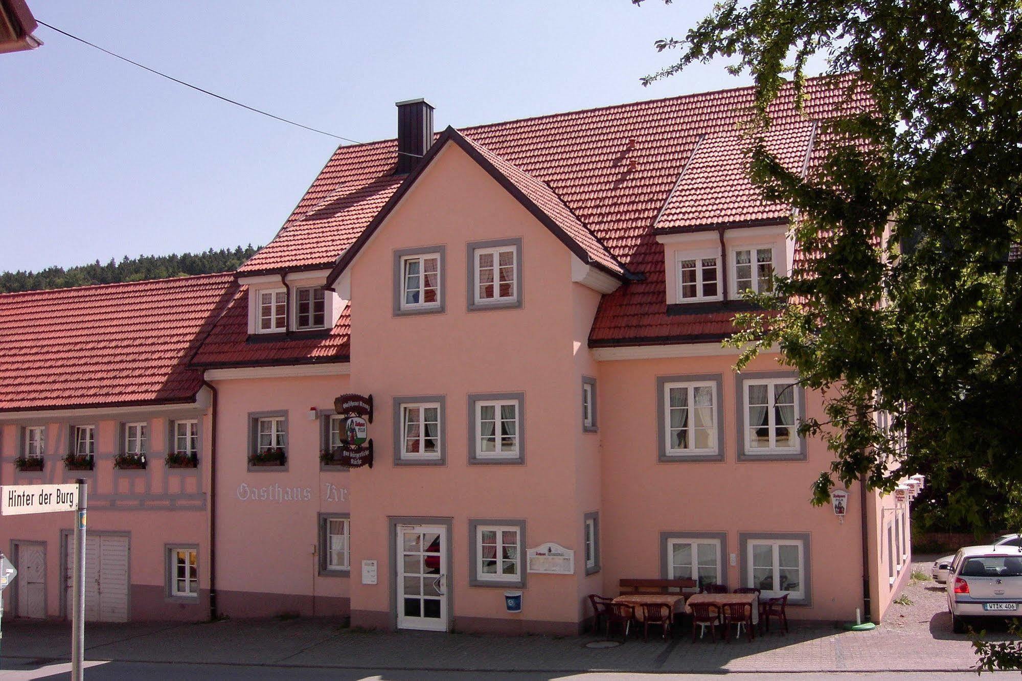 Gasthaus Kranz Lausheim Exterior foto